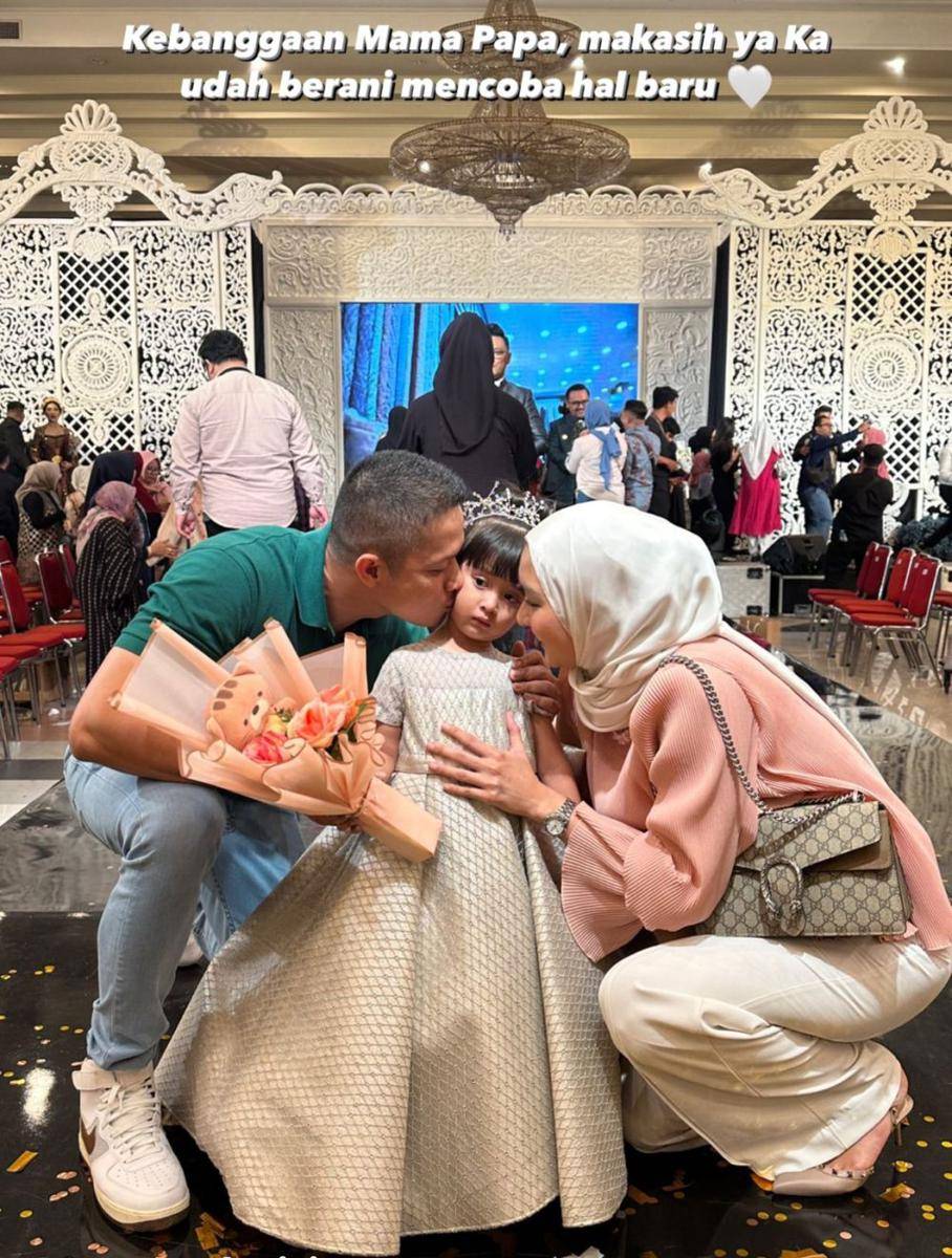 potret Seraphine perdana ikut fashion show Ayung Berinda (instagram.com/kevinlln)