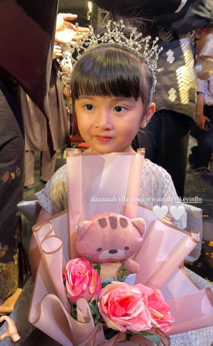 potret Seraphine perdana ikut fashion show Ayung Berinda (instagram.com/silmanyh)