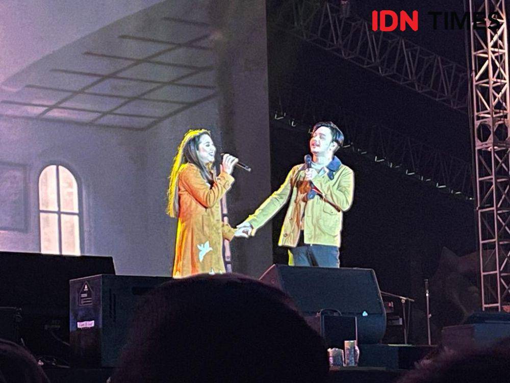 Sherina dan Derby di Synchronize Fest (IDN Times/Erfah Nanda)