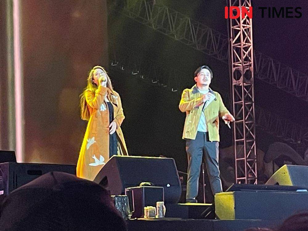 Sherina dan Derby di Synchronize Fest (IDN Times/Erfah Nanda)