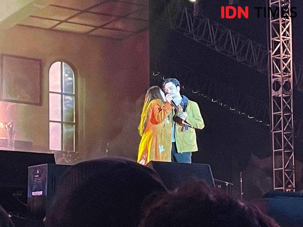 Sherina dan Derby di Synchronize Fest (IDN Times/Erfah Nanda)