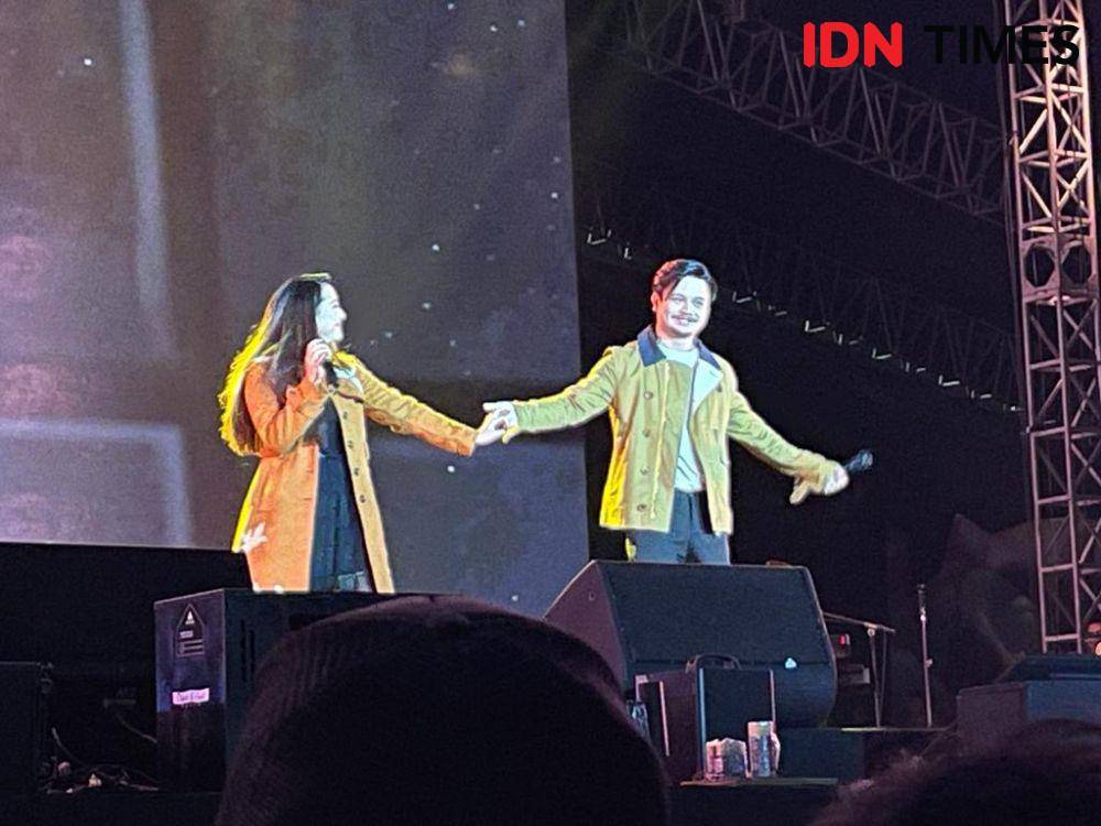 Sherina dan Derby di Synchronize Fest (IDN Times/Erfah Nanda)