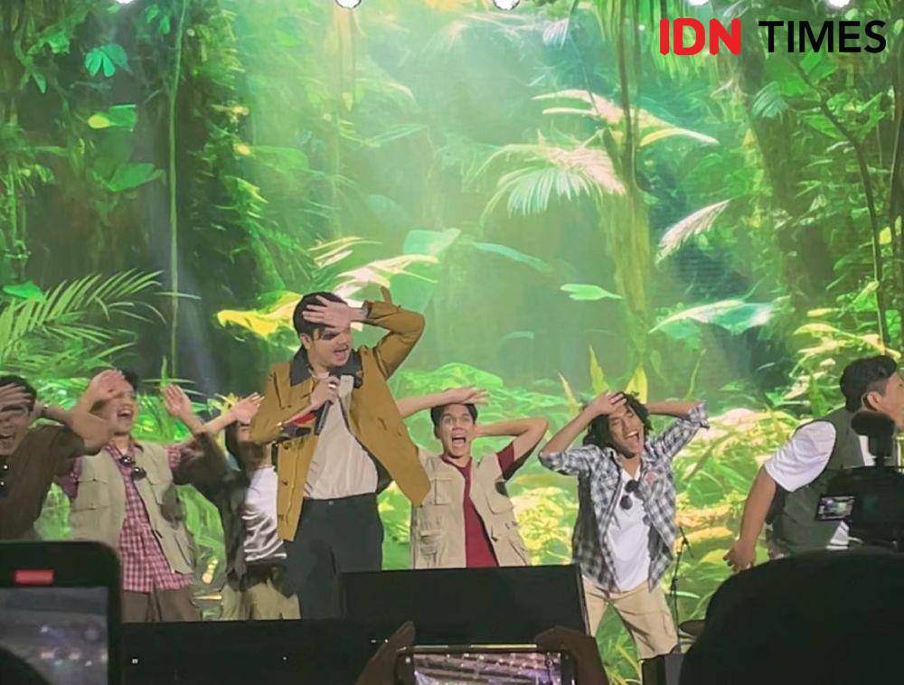 Sherina dan Derby di Synchronize Fest (IDN Times/Erfah Nanda)