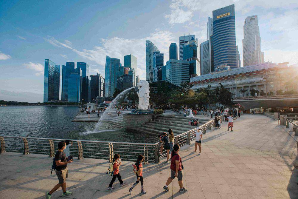 potret Merlion Park Singapura (changiairport.com)