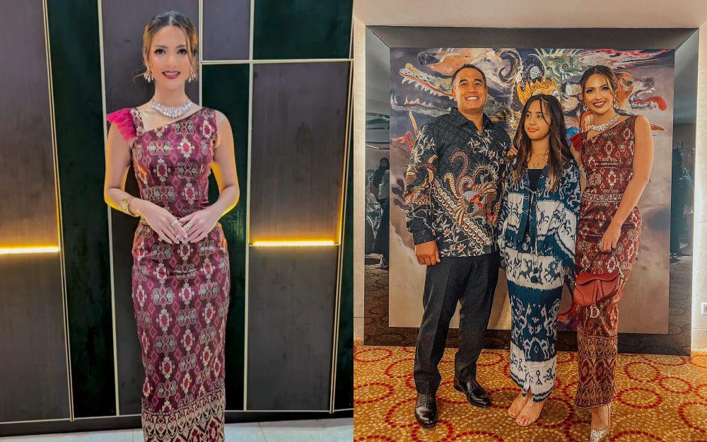 10 Penampilan Nia Ramadhani di PAB XIX 2023, Pakai Kain Tenun Sumba