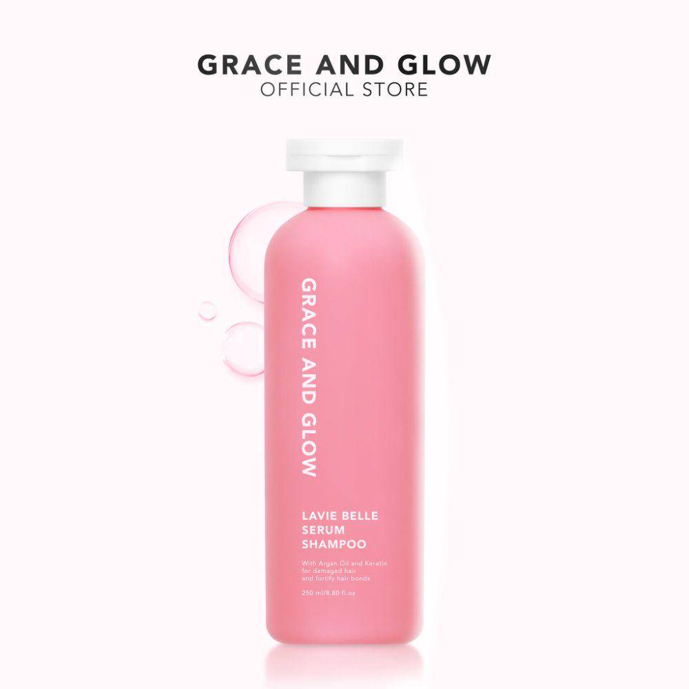 Grace and Glow Lavie Belle Hair Serum Shampoo (dok. Shopee/Grace and Glow Official Shop)