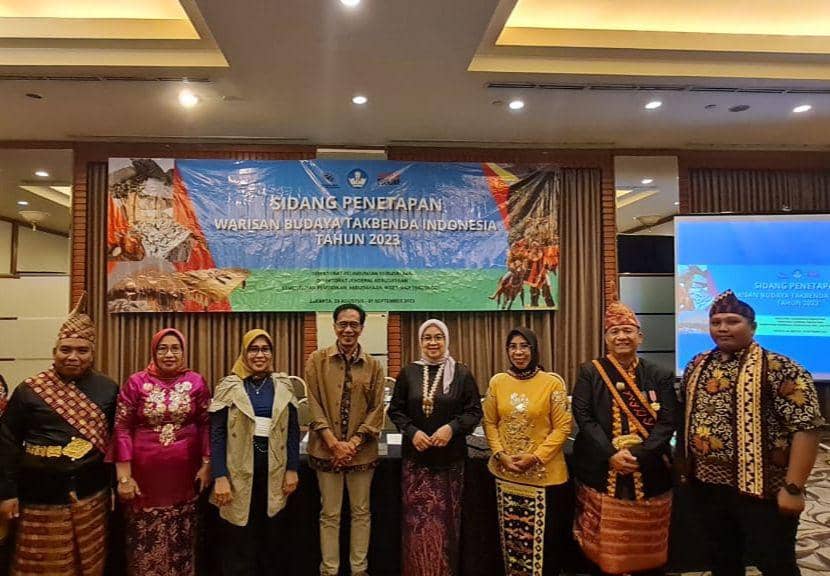 Sidang Penetapan Warisan Budaya Takbenda Indonesia 2023 dilaksanakan Kementerian Pendidikan dan Kebudayaan, Riset dan Teknologi (Kemendikbudristek) RI (Dok. Pemprov Lampung).
