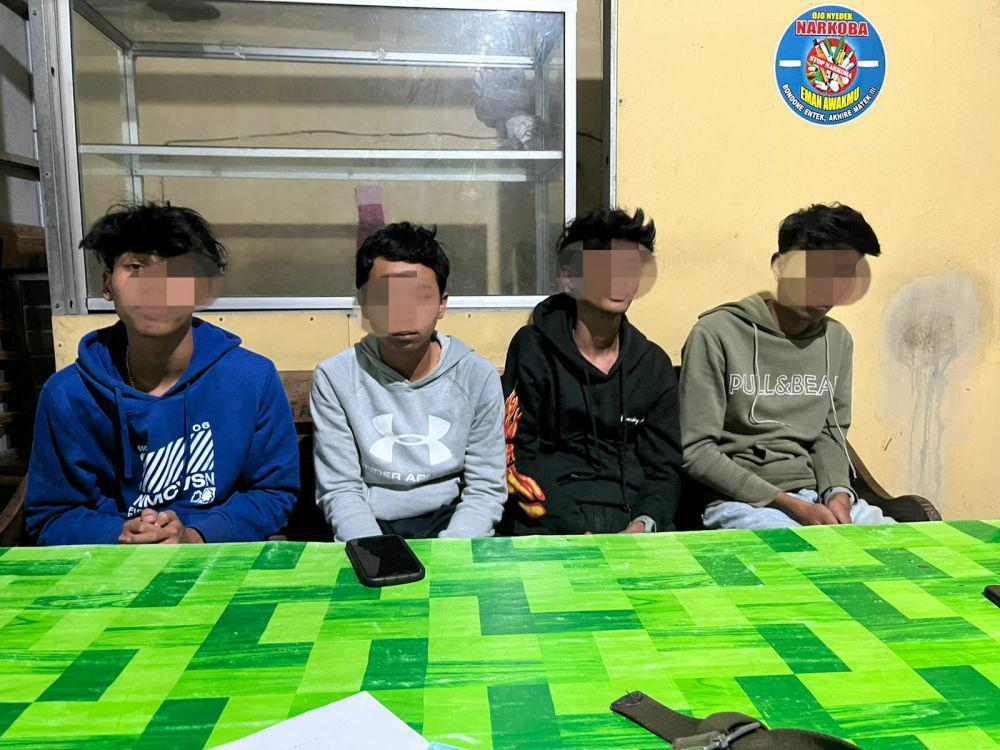 Berselisih di Jalan, 2 Rombongan Remaja di Bantul Diamankan