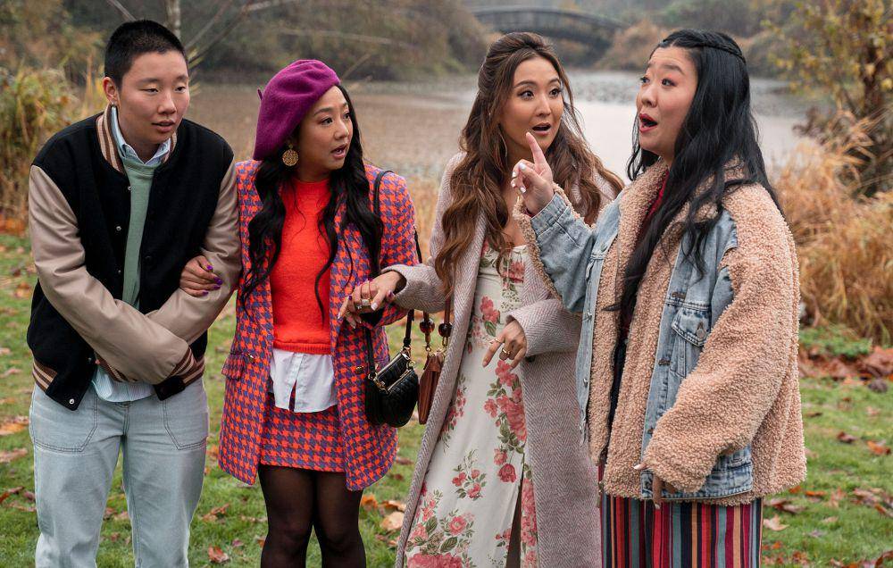 Sabrina Wu, Sherry Cola, Ashley Park, Stephanie Hsu di film Joy Ride (dok. Lionsgate/Joy Ride)