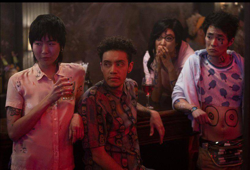 Christopher Larkin, Ashley Park, May Hong, Garcia (dok. Netflix/Tales of the City)