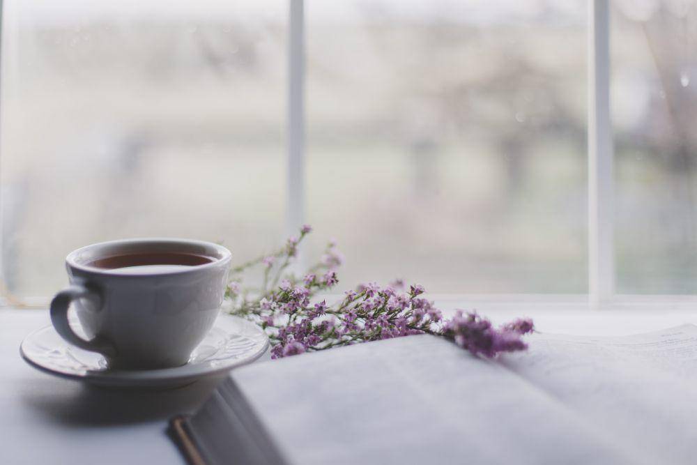 ilustrasi teh lavender (unsplash.com/ Sixteen Miles Out )