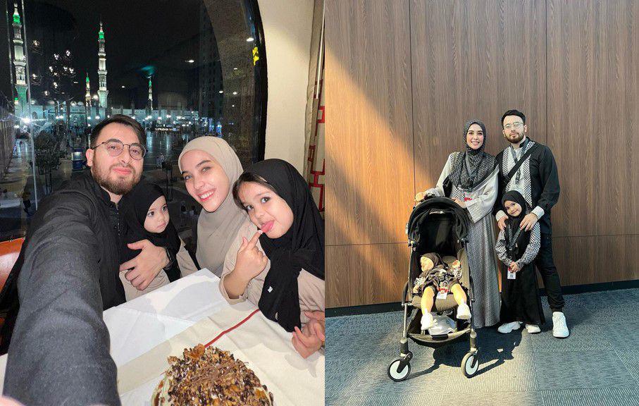 7 Potret Irvan Farhad saat Umrah, Ramai Bareng Keluarga Besar!