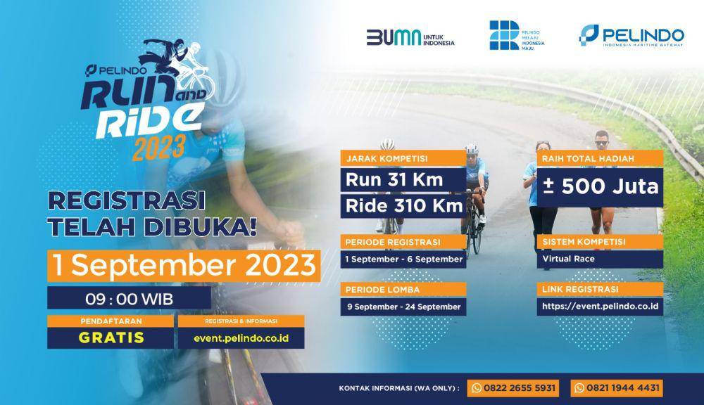 Pelindo Run And Ride (Dok. IDN Times)