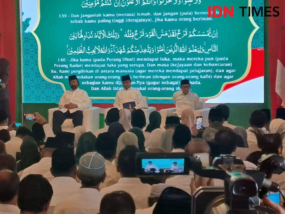 Surya Paloh: Anies - Muhaimin Bagaikan Botol dan Tutup