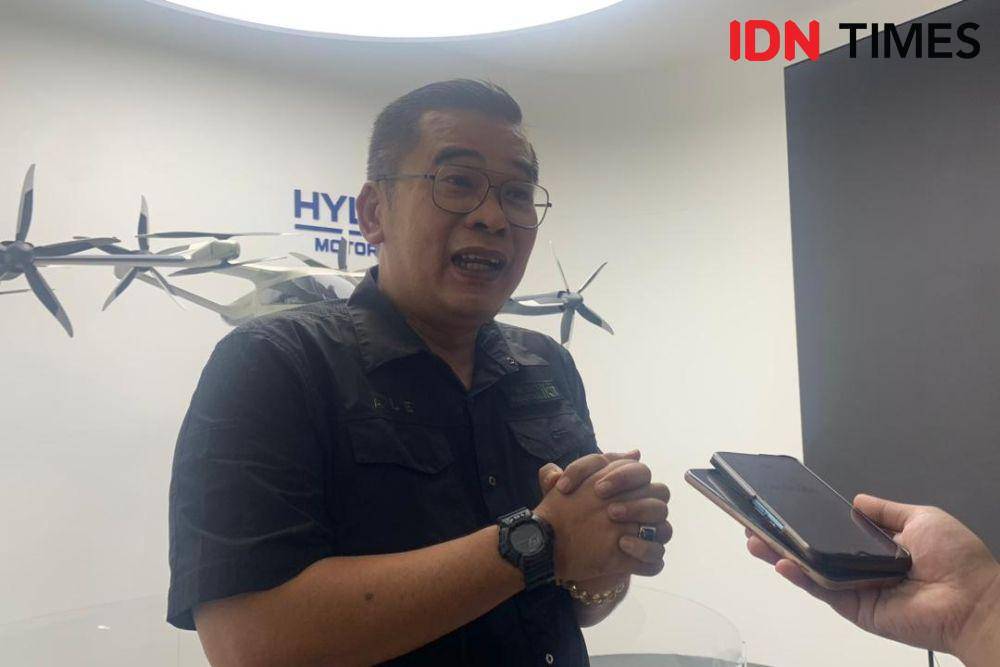 Deputi Bidang Transformasi Hijau dan Digital Otorita Ibu Kota Nusantara (IKN), Mohammed Ali Berawi. (IDN Times/Fatmawati)