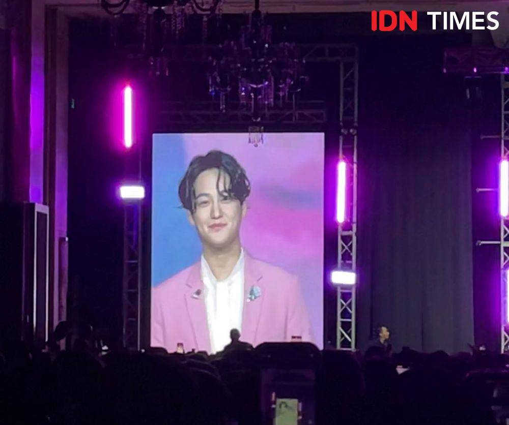 Kim Bum di Fan Meeting Jakarta 2023 (IDN Times/Erfah Nanda)