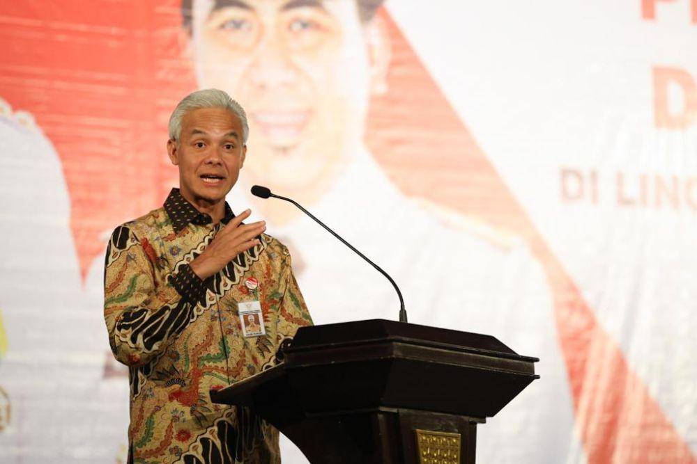 Gubernur Jateng Ganjar Pranowo menyatakan para ASN wajib menjaga integritasnya agar terhindar dari korupsi. (IDN Times/Dok Humas Pemprov Jateng)