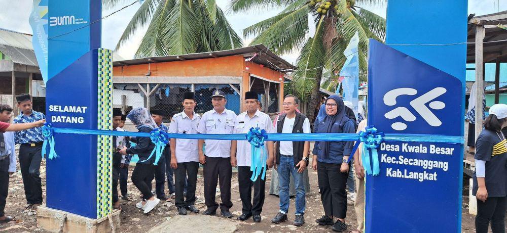 Kabar Gembira! Kampung Madani PNM Diresmikan di Kwala Besar Sumut