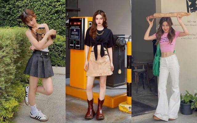 10 Ide Outfit Feminim ala Prim Chanikarn, Manis buat Tubuh Mungil!