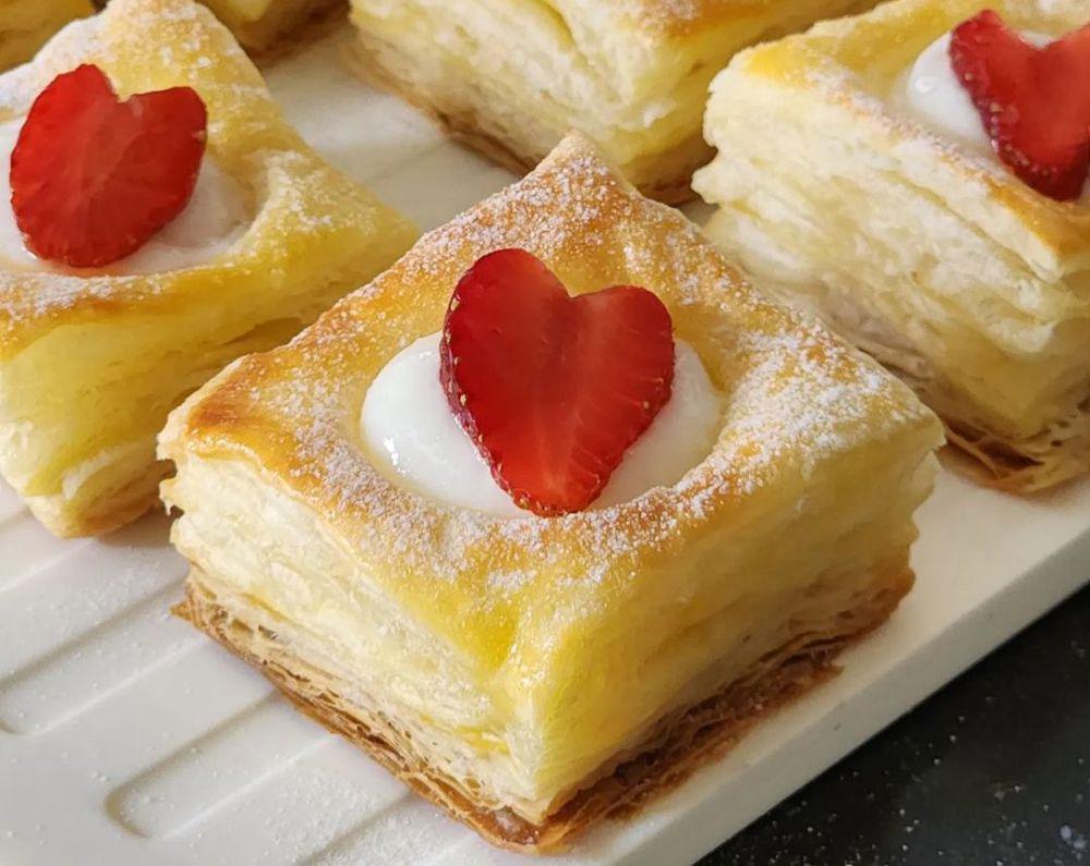 Resep Cheese Custard Puff ala Urimiji, Teksturnya Krispi dan Silky!
