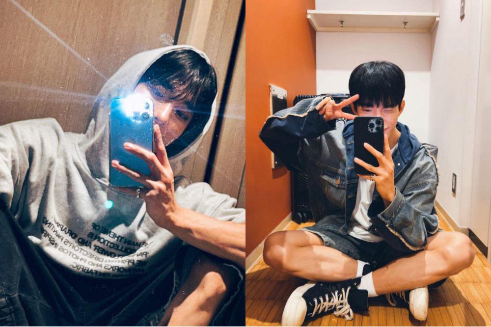 7 Inspirasi Outfit Mirror Selfie ala DK SEVENTEEN, Anti Ribet!