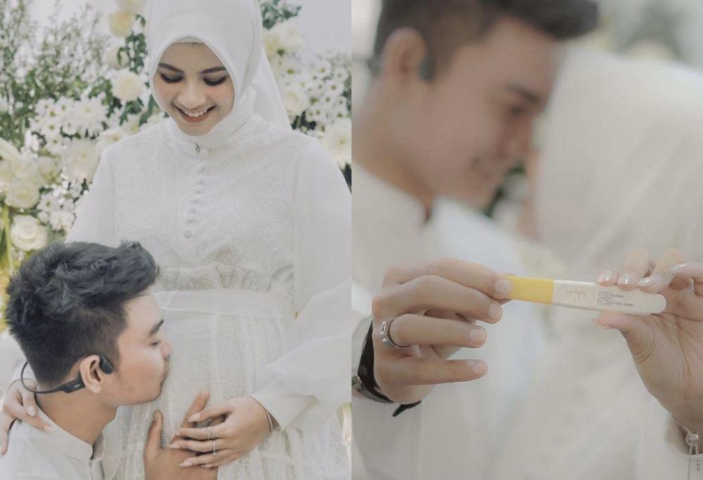 8 Potret Khidmat Pengajian 4 Bulanan Nabila Maharani, Istri Tri Suaka
