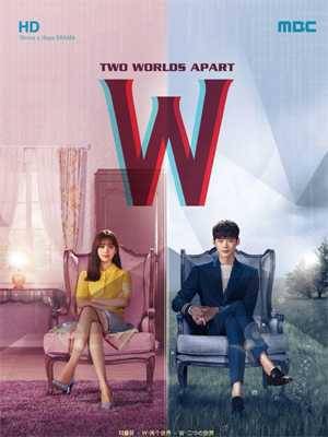 poster drama W: Two World (dok. MBC/W: Two World)