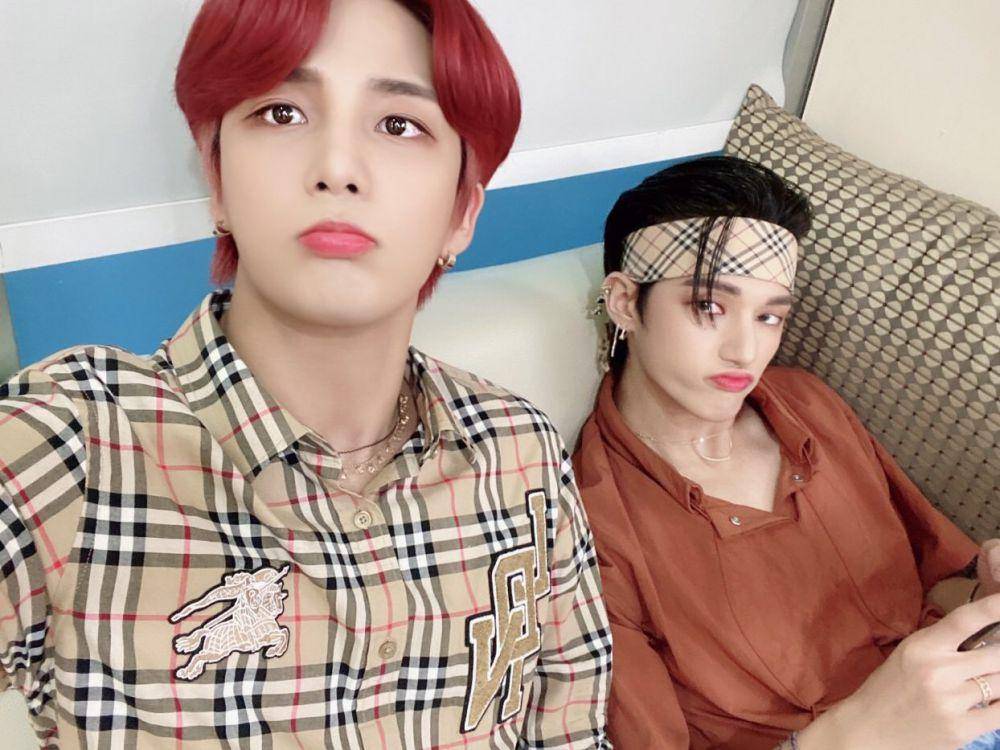 Jongho dan Wooyoung (twitter.com/ATEEZofficial)