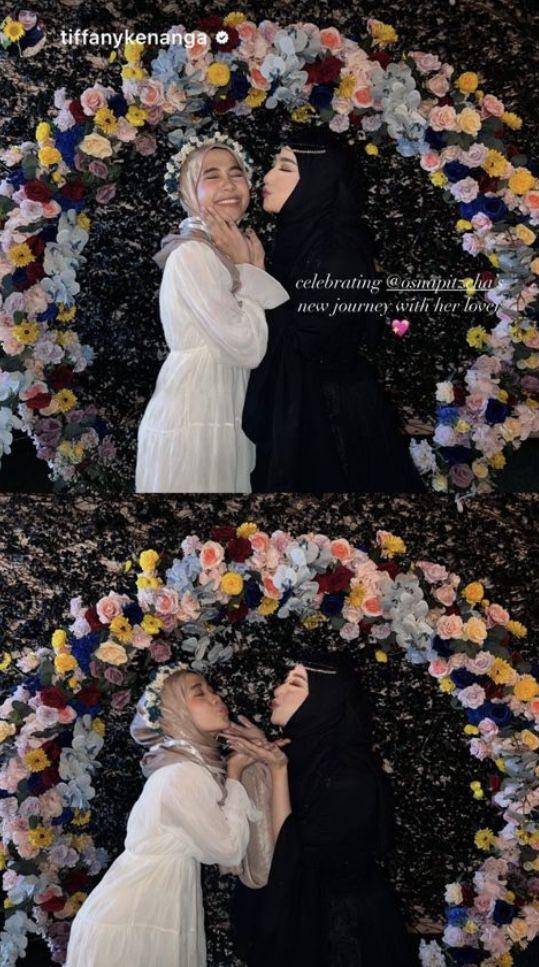 potret after party pernikahan Tengku Syaira Anataya (Instagram.com/tiffanykenanga)