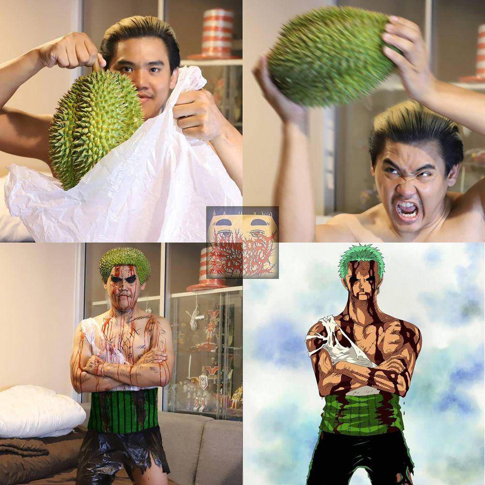 cosplay One Piece low budget (instagram.com/lowcostcosplayth)