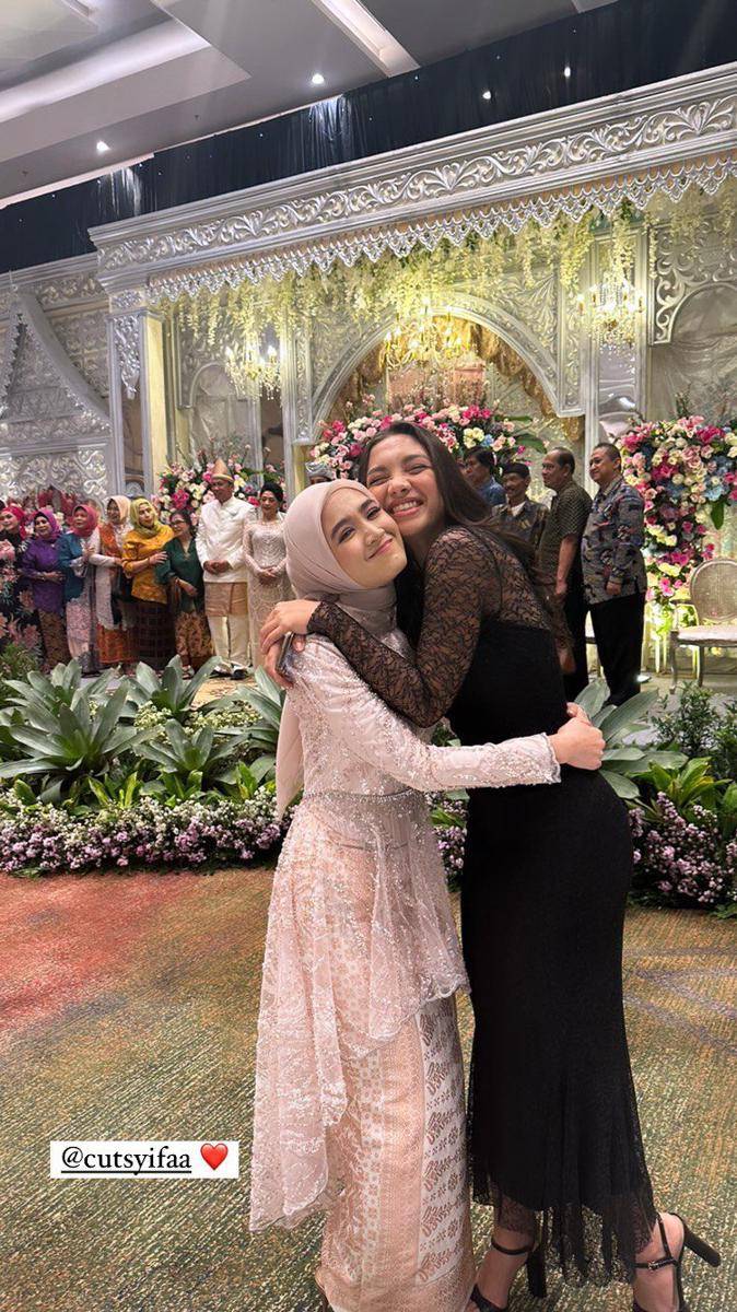 potret tamu pernikahan Teuku Anwar, kakak Cut Syifa (instagram.com/angelagilsha)