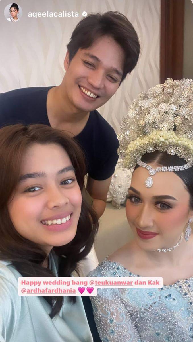 potret tamu pernikahan Teuku Anwar, kakak Cut Syifa (instagram.com/aqeelacalista)