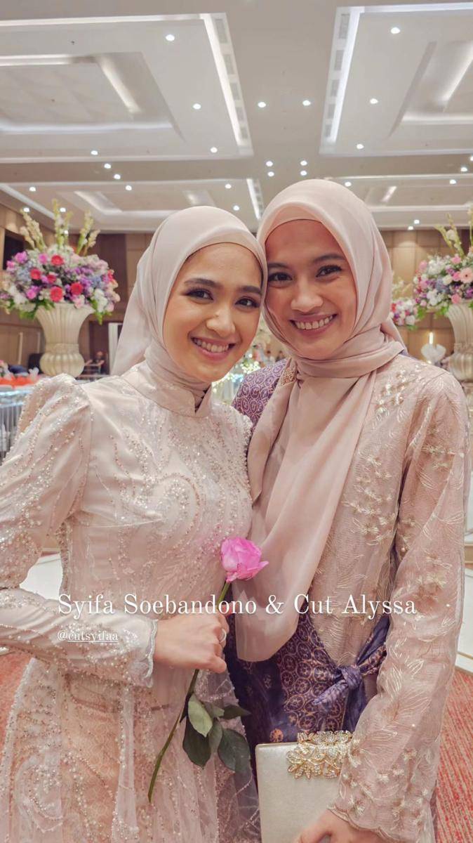 potret tamu pernikahan Teuku Anwar, kakak Cut Syifa (instagram.com/ichasoebandono)