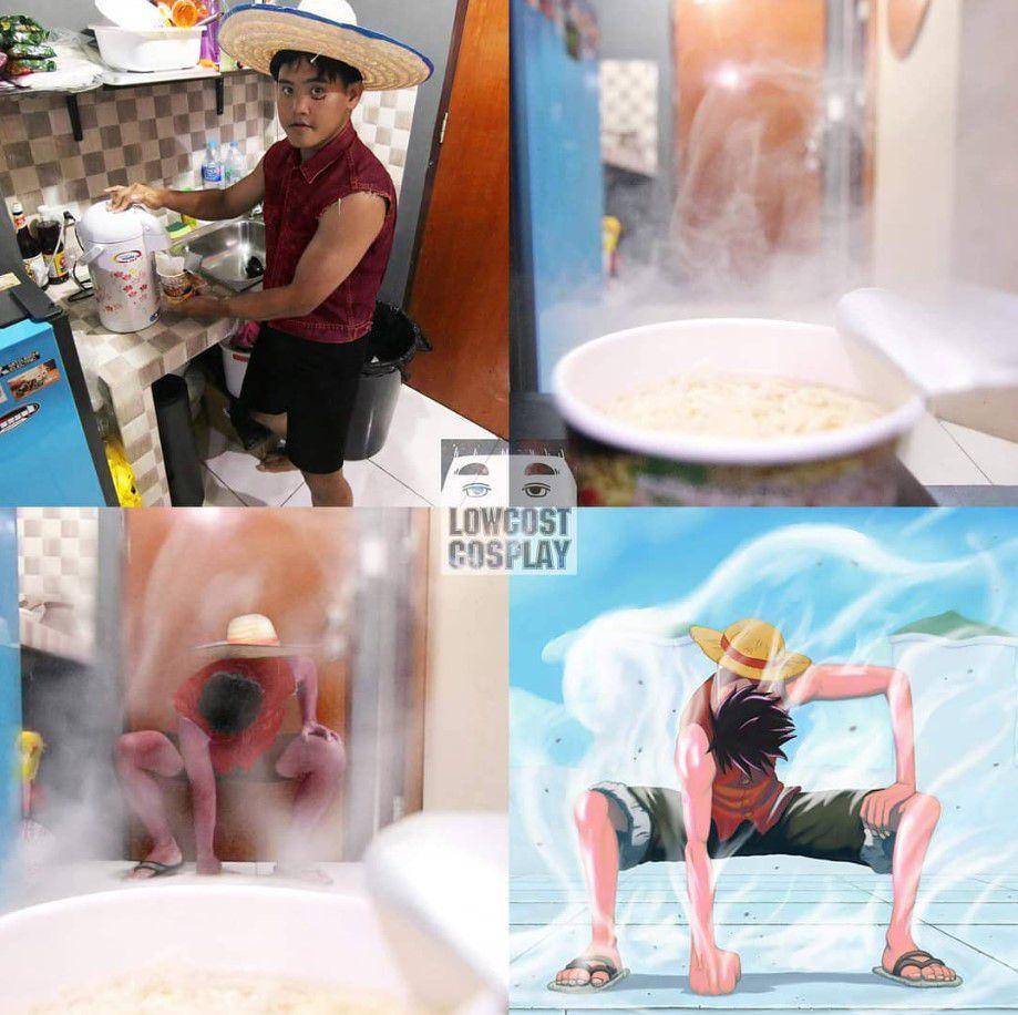cosplay One Piece low budget (instagram.com/lowcostcosplayth)