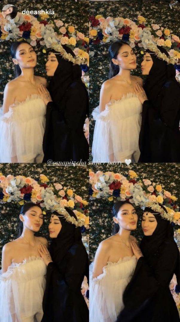 potret after party pernikahan Tengku Syaira Anataya (Instagram.com/deeashkia)