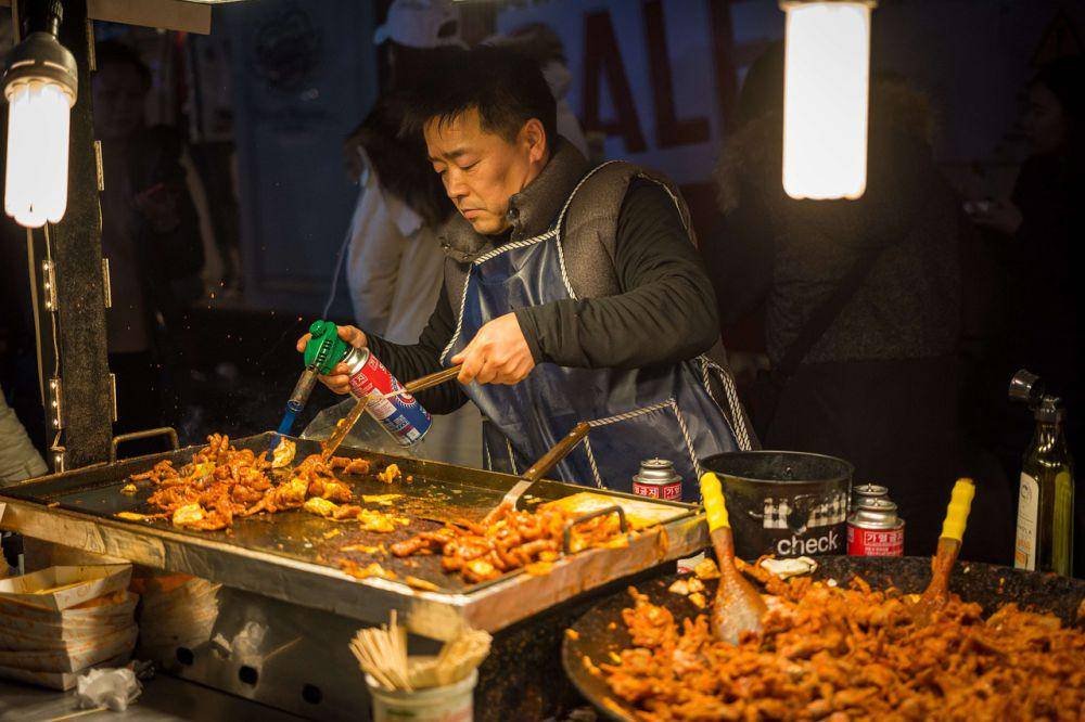 ilustrasi street food korea (pixabay.com/ kblong)