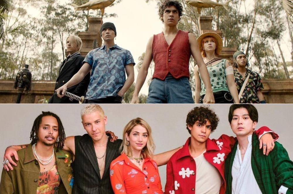 perbandingan One Piece live action vs real live (instagram.com/onepiecenetflix)