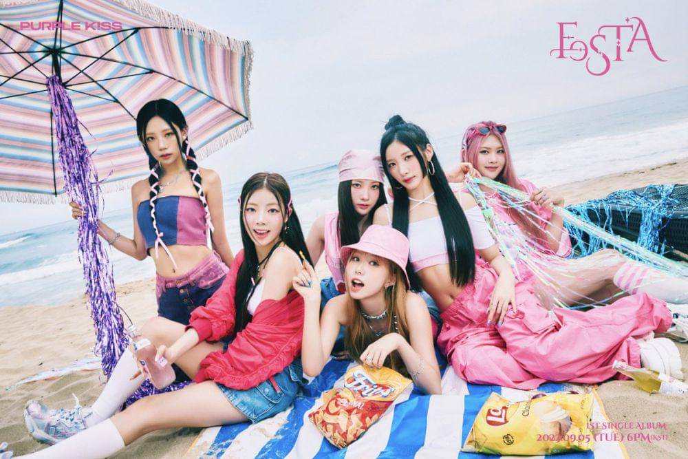 teaser single album PURPLE KISS bertajuk FESTA (twitter.com/RBW_PURPLEKISS)