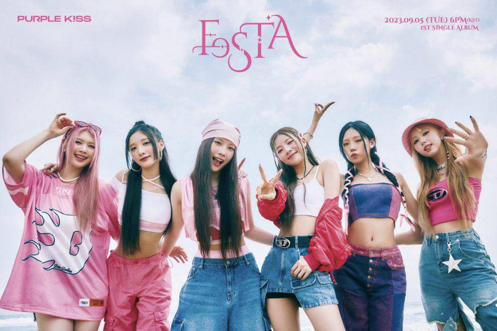teaser single album PURPLE KISS bertajuk FESTA (twitter.com/RBW_PURPLEKISS)