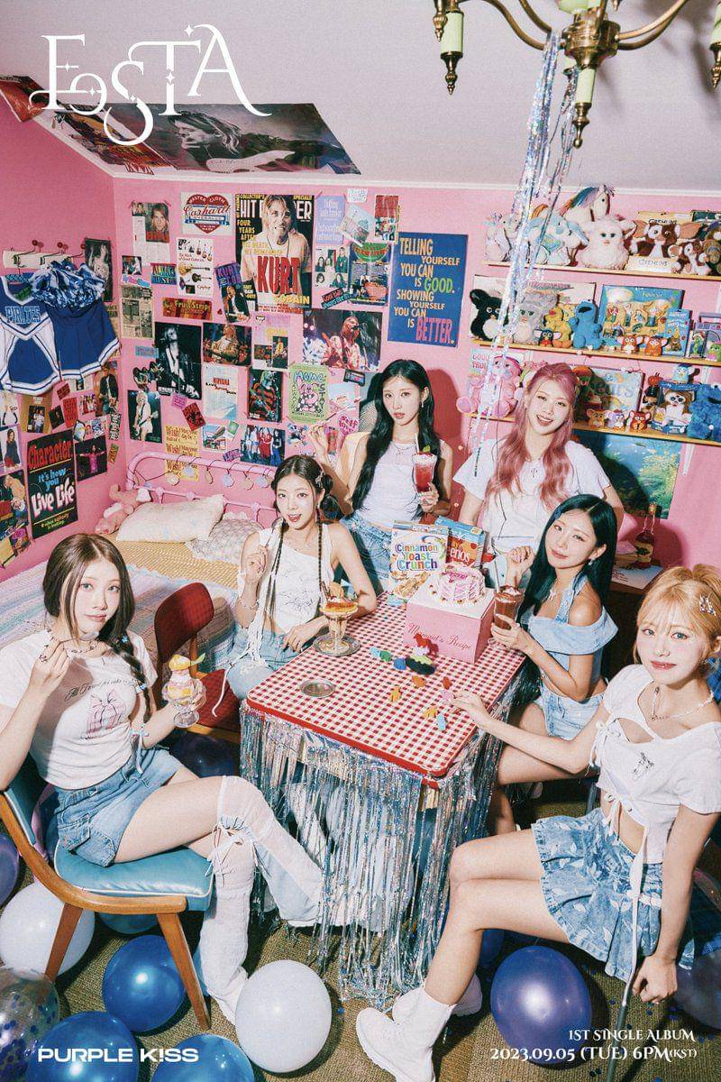 teaser single album PURPLE KISS bertajuk FESTA (twitter.com/RBW_PURPLEKISS)