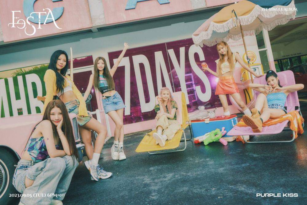 teaser single album PURPLE KISS bertajuk FESTA (twitter.com/RBW_PURPLEKISS)