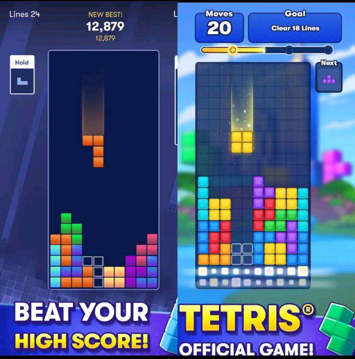 Tetris di Android (dok. Playstudios Inc/Tetris)