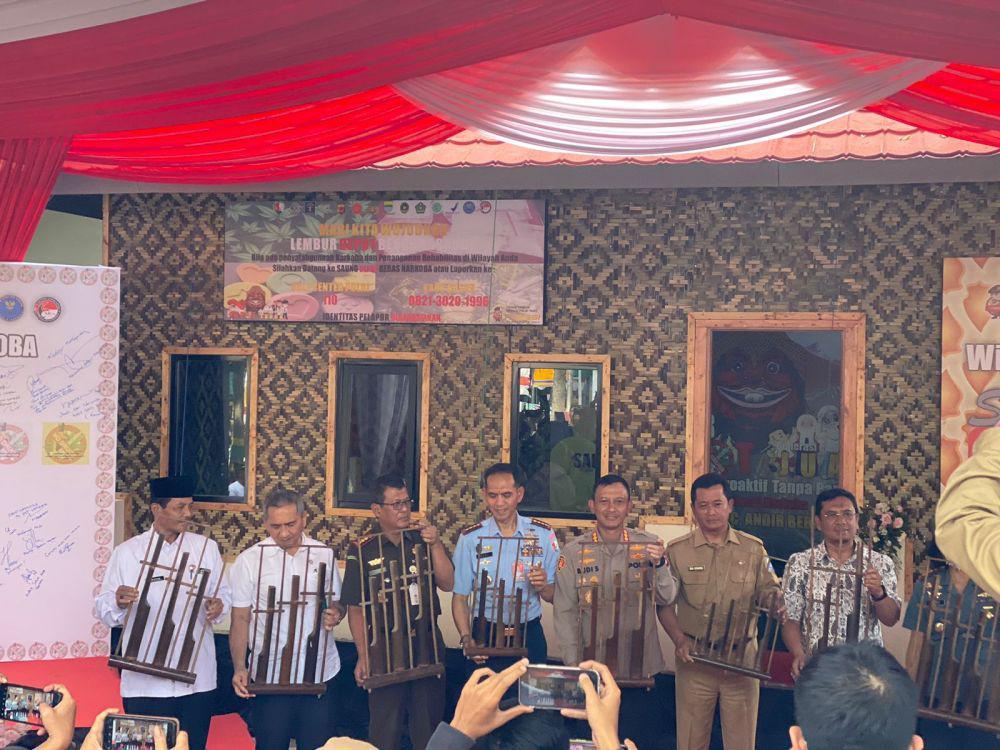 Kota Bandung Resmi Miliki Kampung Anti Narkoba di Kawasan Andir