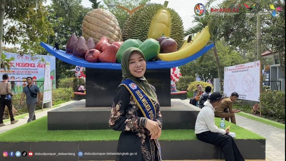 Misi Lisa Maulida, Duta Wisata Deli Serdang Promosikan Daerahnya