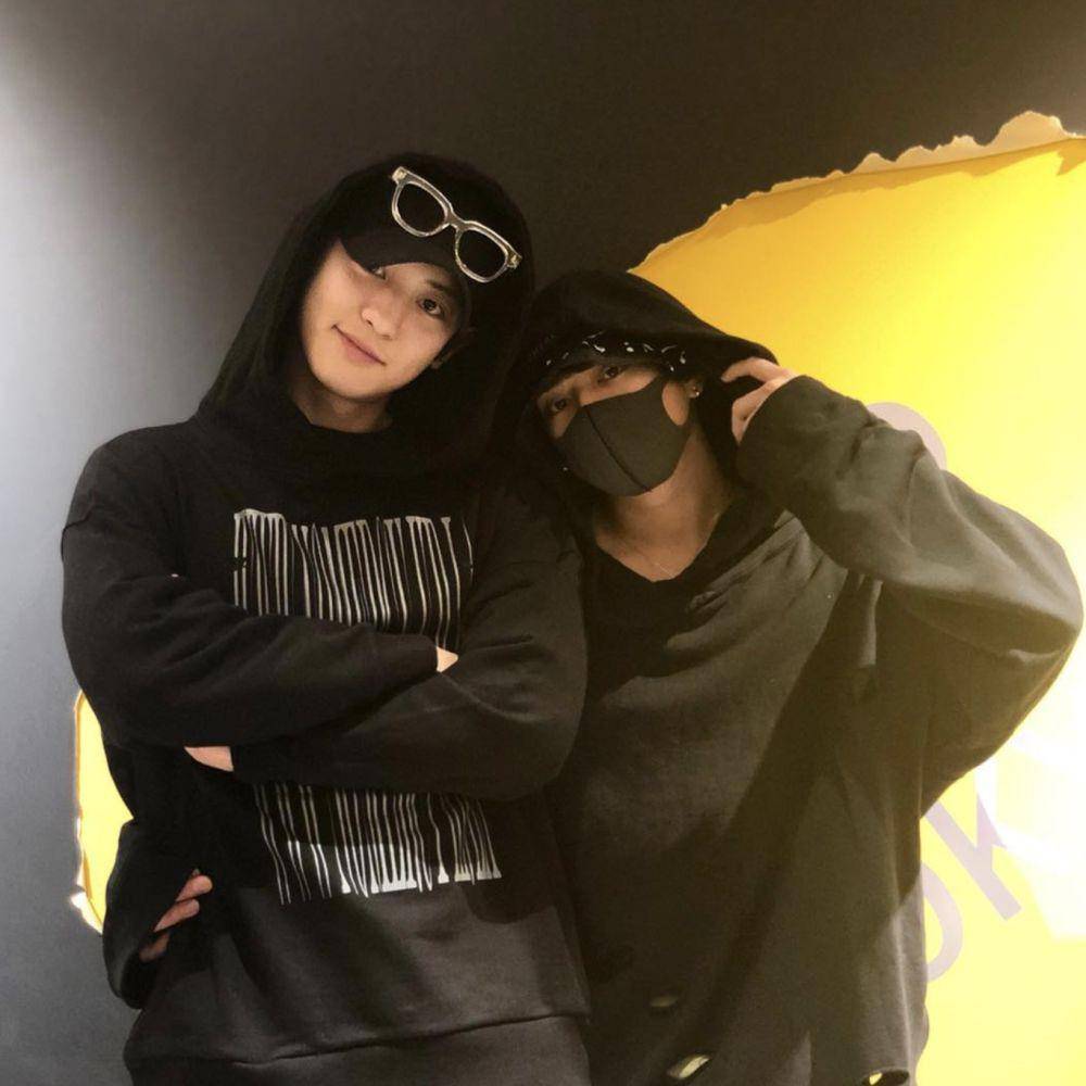 potret kedekatan Chanyeol EXO dan Mackenyu (twitter.com/rfhfdlh)