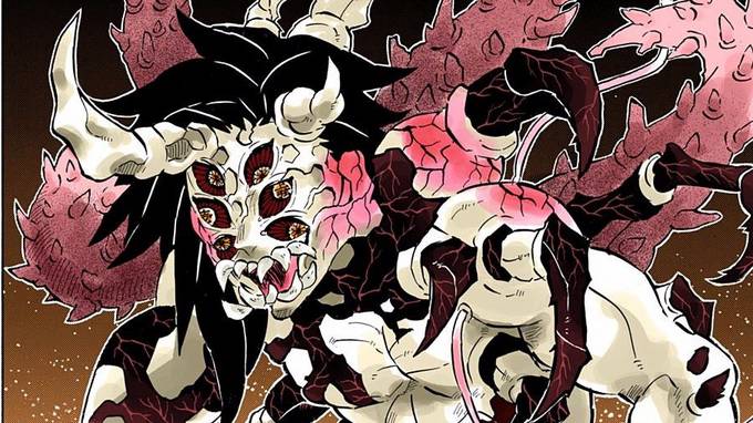 Kokushibo berubah menjadi monster. (dok. Shueisha/Demon Slayer: Kimetsu no Yaiba)