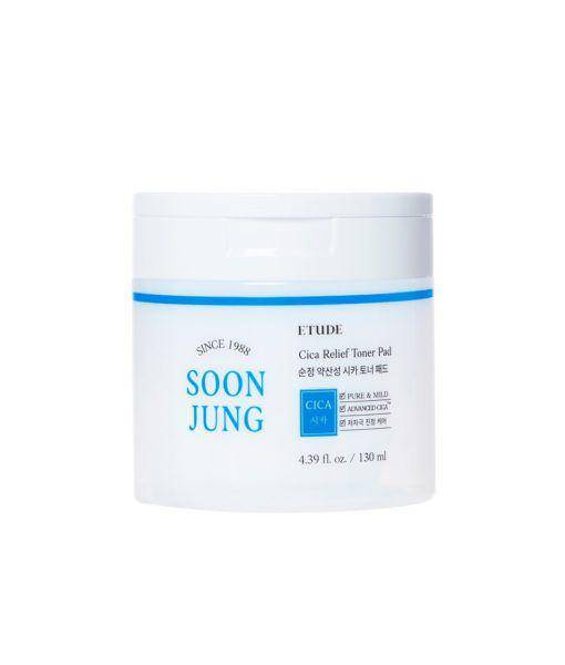 ETUDE Soon Jung Cica Relief Toner Pad (dok. ETUDE)