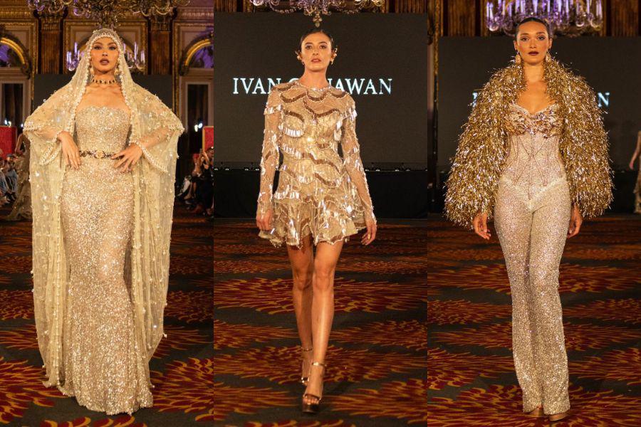 11 Koleksi Ivan Gunawan di Front Row Paris 2023, Glamor dan Mewah!