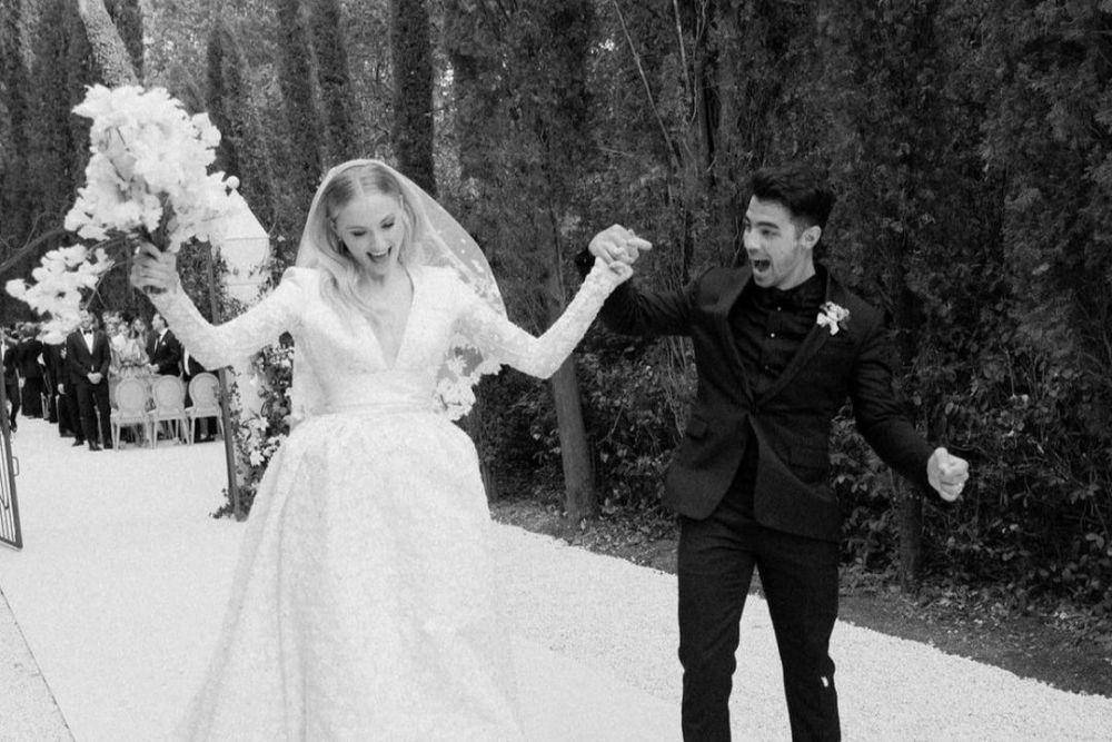 momen pernikahan Sophie Turner dan Joe Jonas (instagram.com/sophiet)