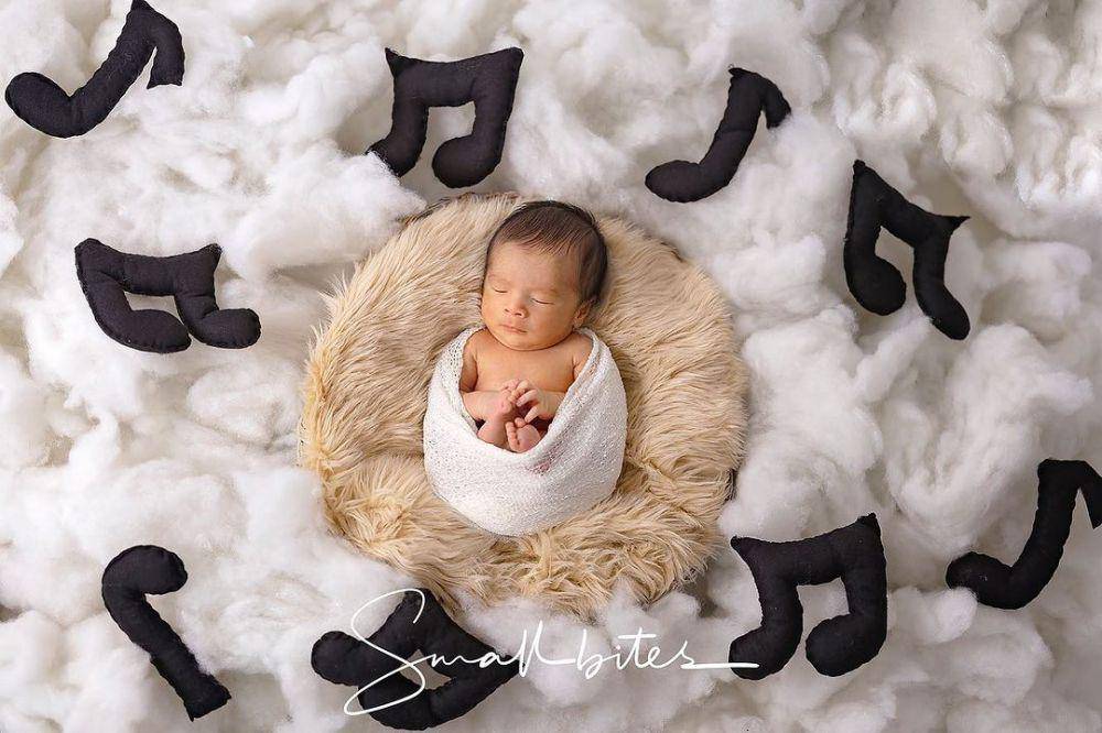 newborn photoshoot Elhan, anak Sammy Simorangkir dan Viviane (instagram.com/rittarrajagukguk)